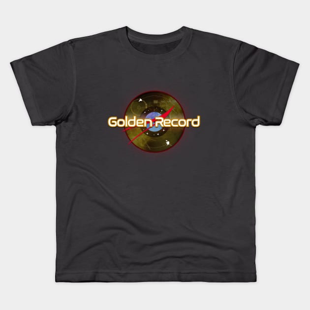 The Voyager 1 Kids T-Shirt by peekxel